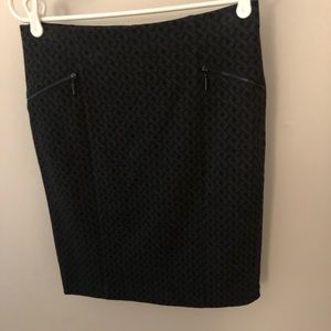Black and dark gray Alfani pencil skirt